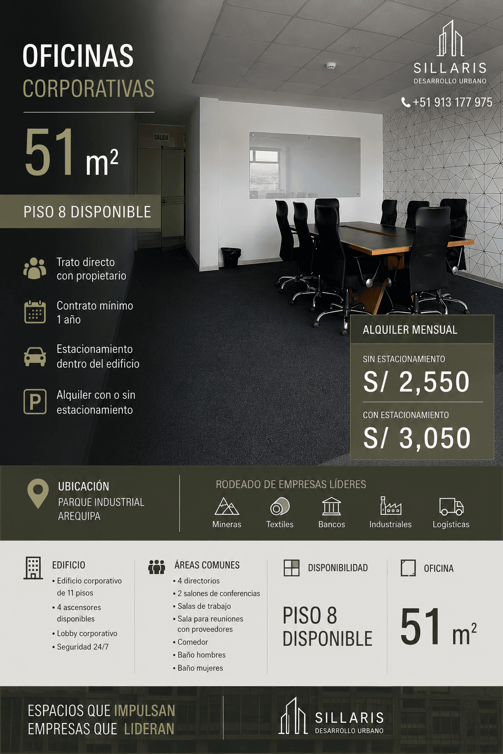 Alquiler de Oficinas Corporativas — Edificio Vucetich - Vista 2