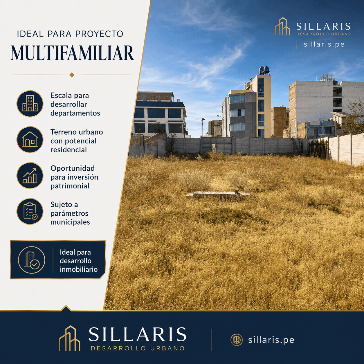 Terreno en venta con proyección residencial cerca a Tecsup - Vista 2